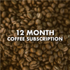 12 Month Prepaid Coffee Subscription